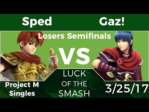 LotS PM Singles - Sped (Roy) vs. Gaz! (Marth) - Losers Semifinals