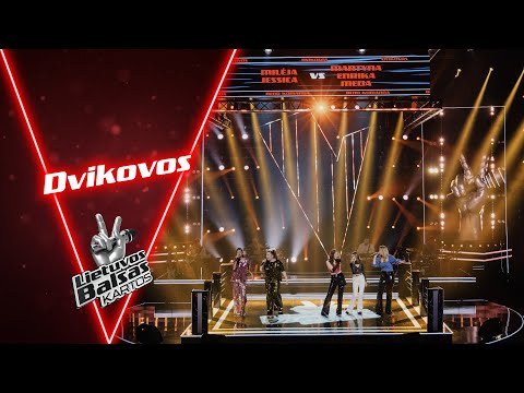 Milėja ir Jessica VS. Sound Modesty - Heart Of Glass | Dvikovos | Lietuvos Balsas. Kartos