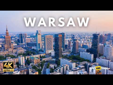 Warsaw, Poland 🇵🇱 in 4K ULTRA HD | Top Places To Travel | Video by Drone