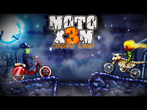Moto X3M Spooky Land Level 19 