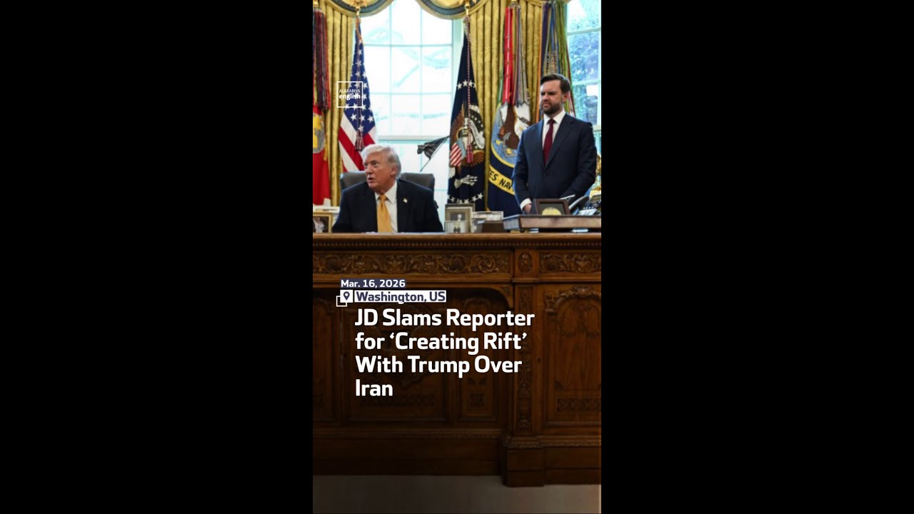 Video | JD Slams Reporter for ‘Creating Rift’ With Trump Over Iran