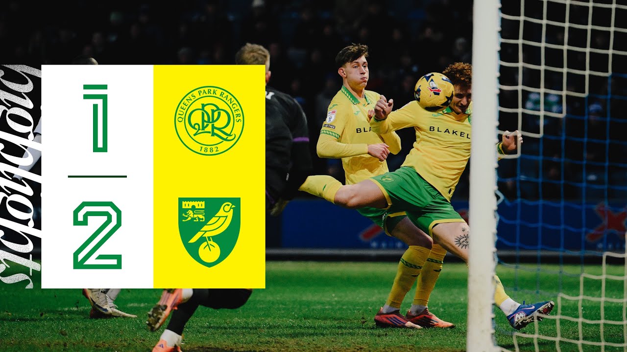 QPR vs Norwich All Goals & Highlights