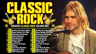 ACDC, Queen, Bon Jovi, Scorpions, Aerosmith, Nirvana, Guns N Roses - Classic Rock Songs 70s 80s 90s MQDEFAULT Thumbnail