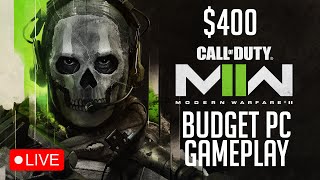 Playing Call Of Duty MW2 On A $400 PC!