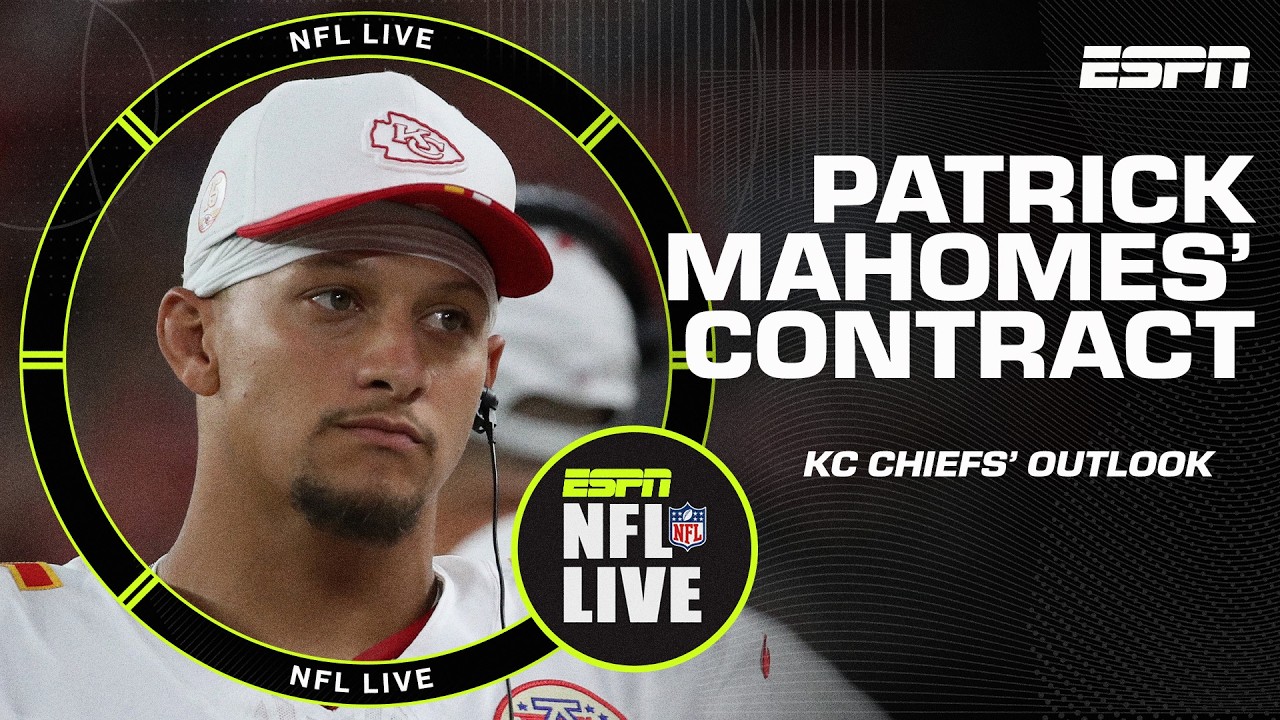 The Chiefs' PRIORITIES after restructuring Patrick Mahomes' contract 📋 | NFL Live