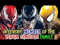 18 (Every) Member Of The Venom Symbiote Family - Explored!