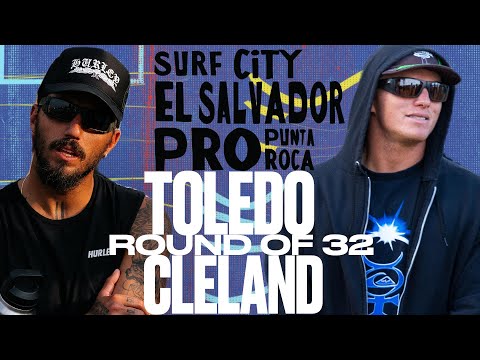 Filipe Toledo vs Alan Cleland | Surf City El Salvador Pro 2025 - Round of 32