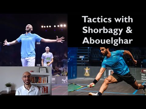 PSA Squash 2021 - El Gouna Round 2 - Marwan El Shorbagy vs. Mohamed Abouelghar - Coaching Tactics