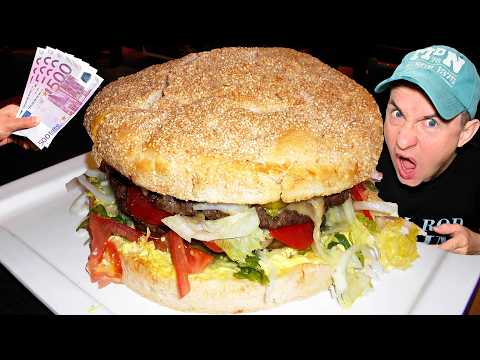 Win 100 EUR For Breaking The Monster Burger Challenge Record In Germany!