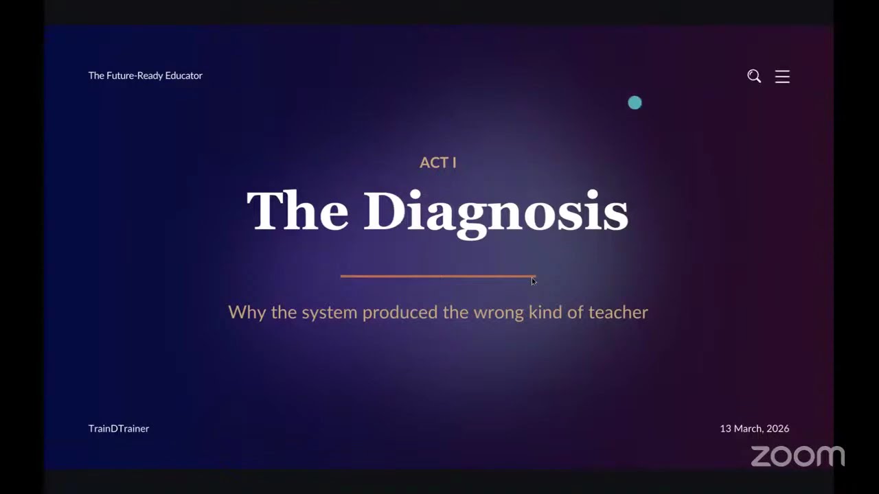 FREE MASTERCLASS - The Future-Ready Educator