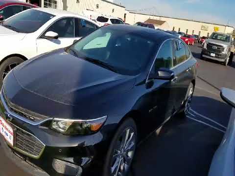2018 Chevy Malibu black at Dale Howard Auto Center Iowa Falls, Ia