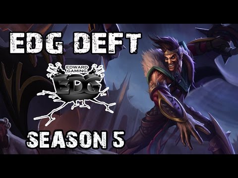 EDG Deft Draven vs KT Arrow Sivir ADC Ranked Challenger Korea