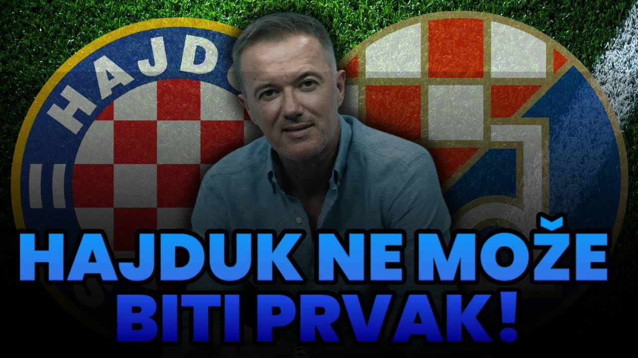 HAJDUK NE MOŽE BITI PRVAK JER JE DINAMO PREJAK!?
