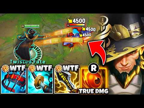 I invented the most broken Twisted Fate build you'll ever see (TRIPLE GOLD CARD?)