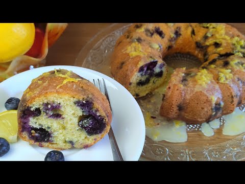 🫐 Homemade Blueberry Cake Recipe || Kek Me Boronica