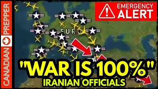 ⚡ALERT! Iran EVACUATING Military Bases,  MASSIVE US AIRLIFT Underway, UKRAINE in TOTAL BLACKOUT