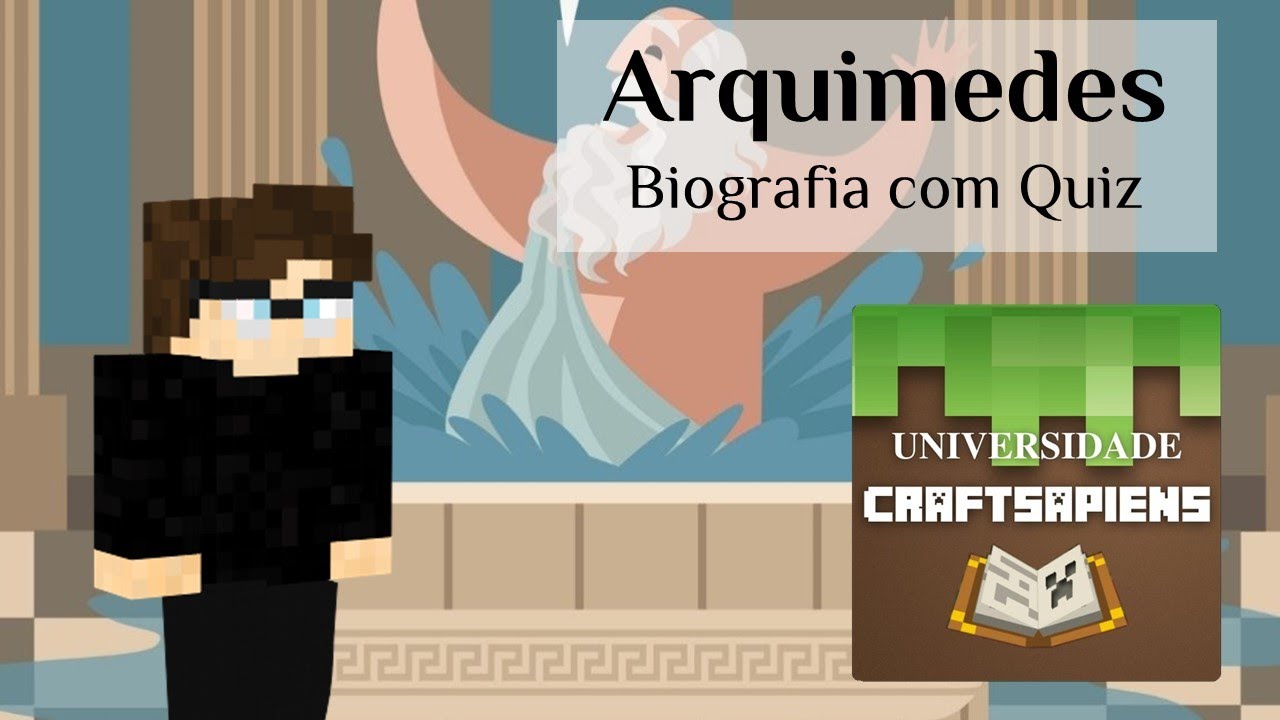 [LIVE] Aula de Ciências no Minecraft - Quem foi Arquimedes?