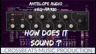 Video thumbnail for Antelope Audio | VEQ-HA32C "Harrison Console EQ" Hardware Emulation - Studio One 3.5 by CROSSBEATS MUSIC PRODUCTION