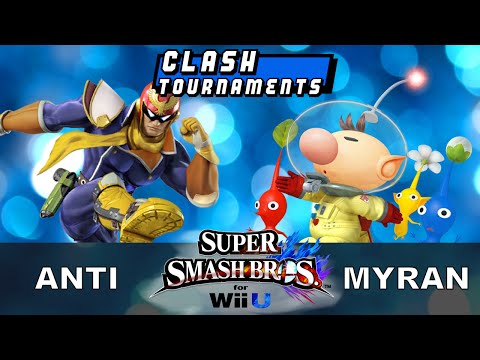 CLASH Invitational for Smash Wii U - Anti vs Myran - Pool D