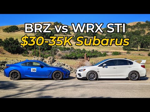 2022 Subaru BRZ vs 2016 Subaru WRX STI - Head to Head Review!