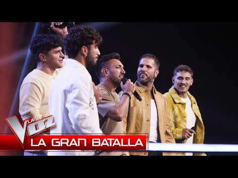 Ginés, Santiago, Paquito, Manuel y Carlos cantan "Vida loca" | Batallas | La Voz Antena 3 2024