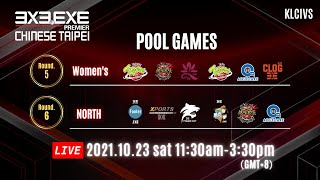 [Live] 2021 3X3.EXE 聯盟賽北區R6&女子R5