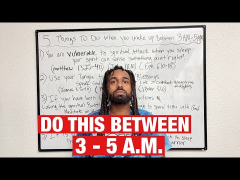 The Reason Why You Always Wake Up Between 3AM & 5AM. Ignore at your own Risk ⚠️