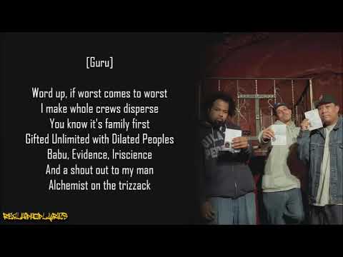 Dilated Peoples - Worst Comes to Worst ft. Guru (Lyrics)