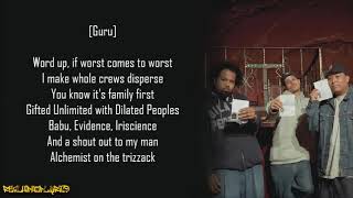 Dilated Peoples - Worst Comes to Worst ft. Guru (Lyrics)