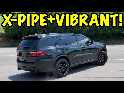 Dodge Durango SRT 6.4L V8 w/ X-PIPE & VIBRANTS!