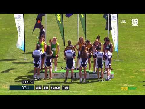 BOYS U14 4X200M FINAL - 2017 SUBWAY STATE RELAY CHAMPIONSHIPS // LAVicTV