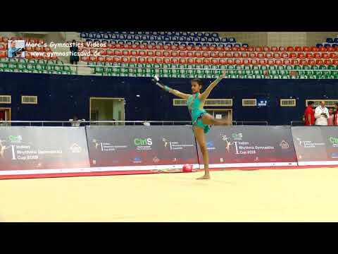 Shreenidhi Anasingaraju (IND) - Junior 10 - Indian RG Cup Hyderabad 2019