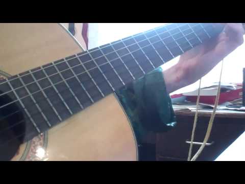 Krieger - Menuet en La Minore - por la guitarra