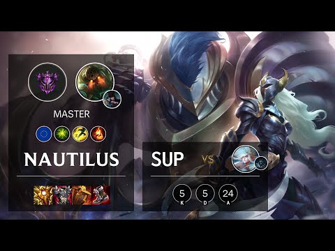 Nautilus Support vs Janna - EUW Master Patch 11.12