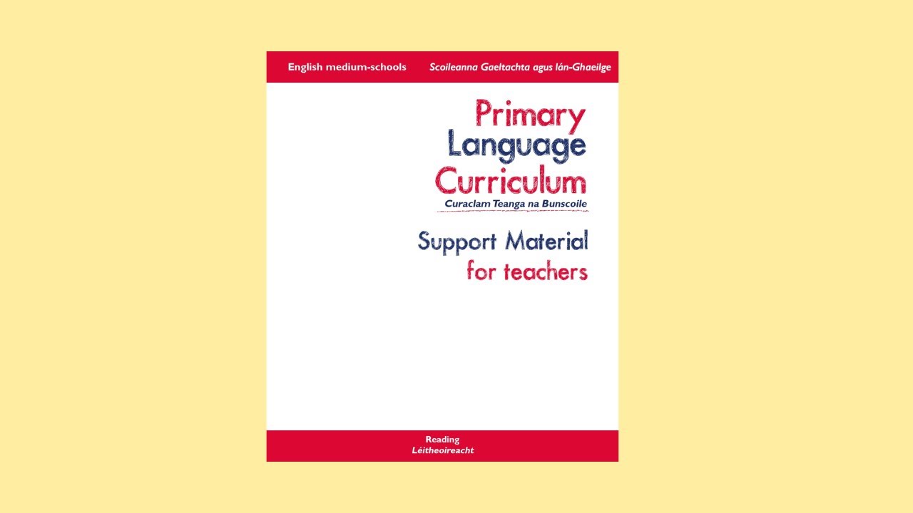 Upcoming CPD - Implementing the support materials for the Reading Strand of the PLC with Jnr and Snr