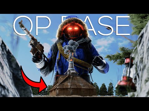 We lived in an OP STARTER BASE for an entire wipe in OFFICIAL RUST