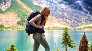 ⛈️ 48 Hours Alone in the Mountains | Thunderstorms, Alpine Lakes &amp; Bear Country