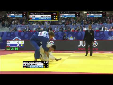 Mashu Baker vs Aaron Hildebrand Grand-Slam Tyumen 2015