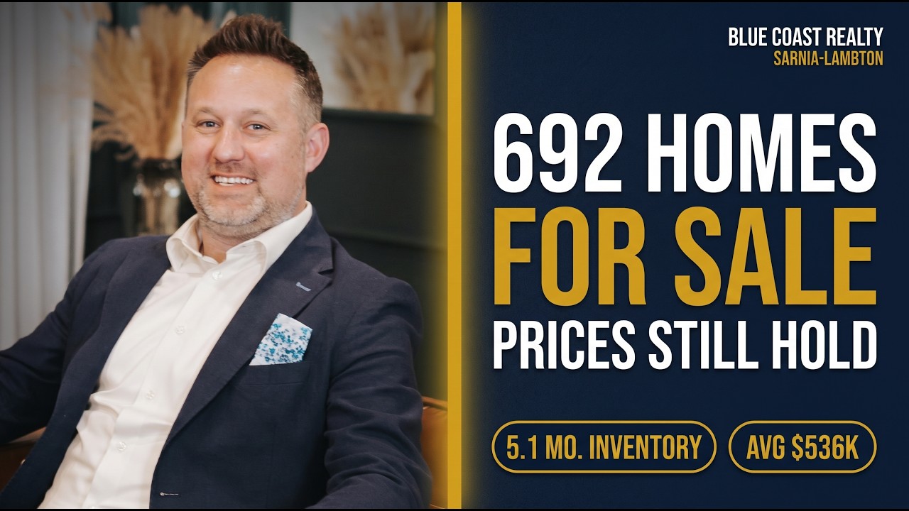 August 2026 Sarnia-Lambton Real Estate Market Update — Sean Ryan Blue Coast Realty
