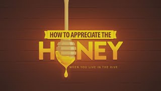How to Appreciate the Honey When You Live in the Hive