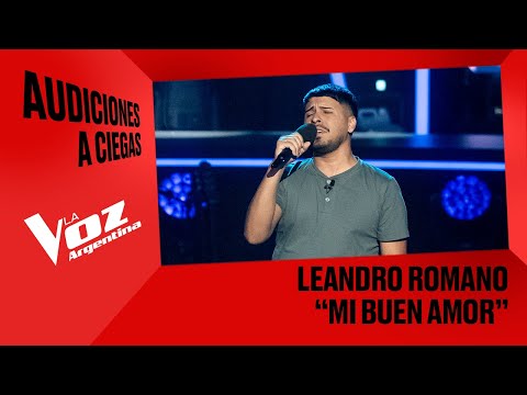Leandro Romano - "Mi buen amor" - Audiciones a ciegas - La Voz Argentina 2025