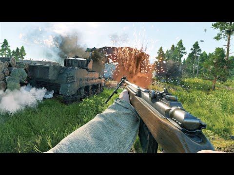 Enlisted: US Forces vs Wehrmacht - Airfield - Invasion of Normandy | No Commentary