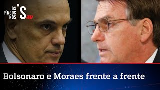 Reunião de Bolsonaro com Moraes e Fachin dura 10 minutos