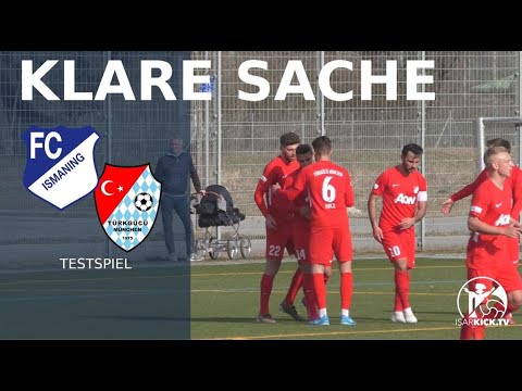 Klassenunterschied beim Ex-Rivalen! | FC Ismaning - Türkgücü München (Testspiel)