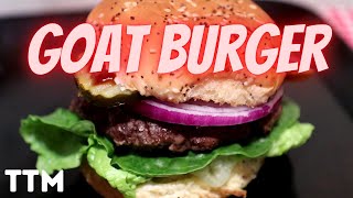 EASY Goat Burger ~ How to Make a Ground Goat Burger