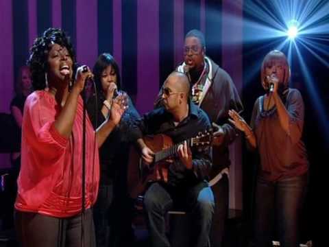 Dave Swift on Bass with Jools Holland backing Angie Stone "Happy Being Me"