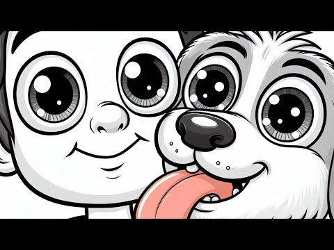 Azorel e bucuros limba mare el a scos - Cantece pentru copii (desene animate) | Cip-Cirip