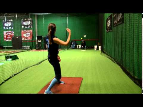 Amanda Berkley 2017 Pitcher - Skills Video 1