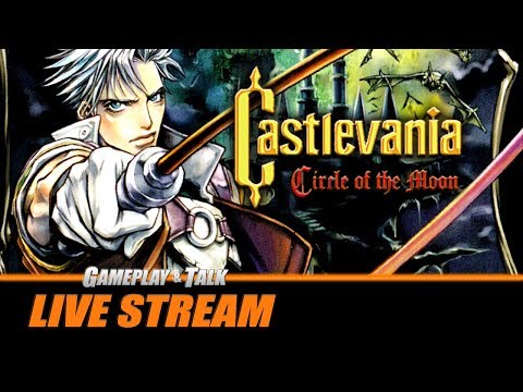 Castlevania: Circle of the Moon (GBA) - Full Playthrough | Gameplay and Talk Live Stream #133