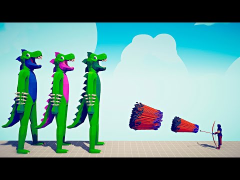 3x GIANT COLORED T-REX vs EVERY GOD - Totally Accurate Battle Simulator | TABS